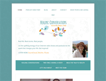 Tablet Screenshot of healingconversationswithmildredlynn.com